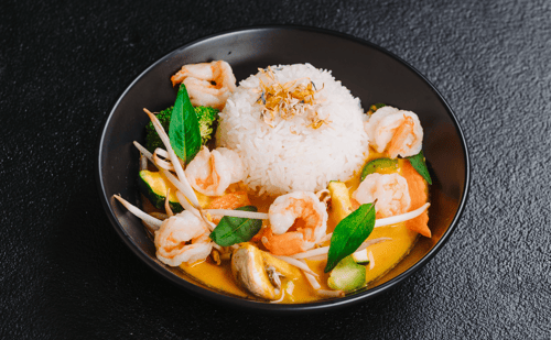 Mangocurry mit Hähnchen Mangocurry mit Hähnchen