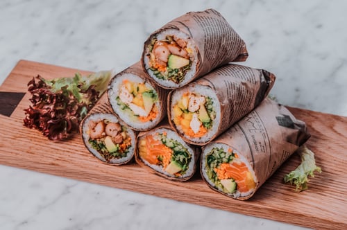 Chicken Sushi Burrito