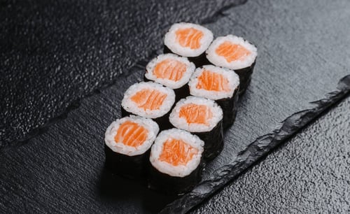 S22 Aburi Sake Maki (Lachs)