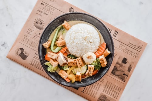 Green Coconut Curry Tofu (veggie) Green Coconut Curry Tofu (veggie)