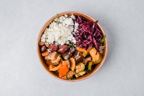 Mittagsangebot Mediterranean Bowl 