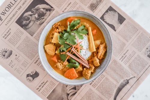 Mittagsangebot Curry Ga