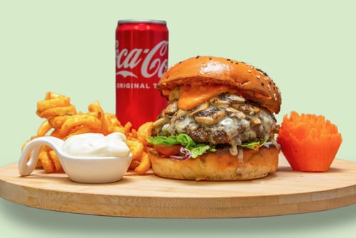Beef Gorgonzola Burger Menu Beef Gorgonzola Burger Menu