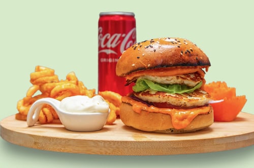 Veggie Burger Menü