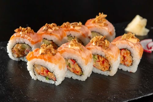 Surimi Lachs delight  Roll	8stück	