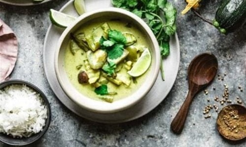 Grüne Thai Curry  Rind