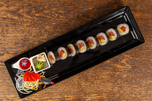 Futomaki Saake Rucola roll