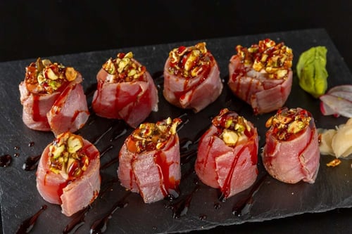 Aburi Tuna Gunkan  6stück		