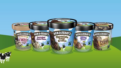 Ben & Jerry's Chocolate Fudge Brownie (b)