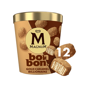 Magnum Bonbon Gold Caramel Billionaire