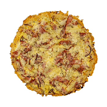 Pizza Spargel Schinken