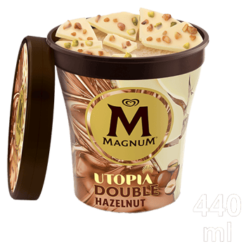 Magnum Becher Utopia Double Hazelnut Magnum Becher Utopia Double Hazelnut