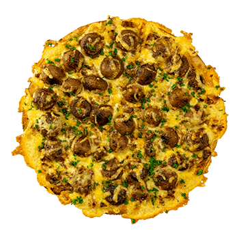 Pizza Champignon Pfanne