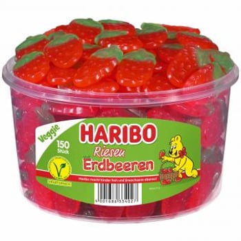 Original Haribo Riesen Erdbeeren