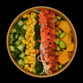 Poké Bowl Crab Spicy Poké Bowl Crab Spicy