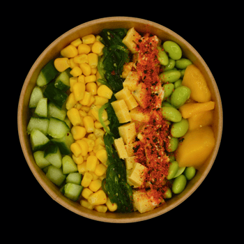 Poké bowl veggie Spicy Poké bowl veggie Spicy