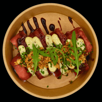 Special Truffel Carpaccio Roll Special Truffel Carpaccio Roll