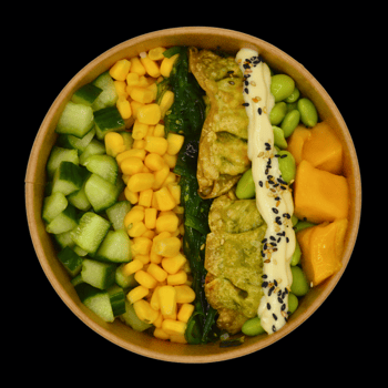 Poké Bowl Gyoza Veggie Poké Bowl Gyoza Veggie