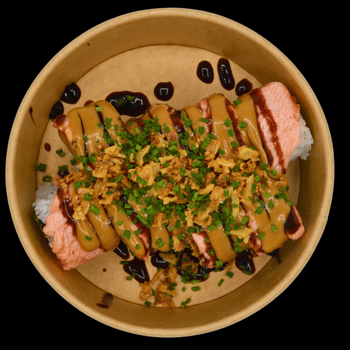 Special Flamed Salmon Roll Special Flamed Salmon Roll