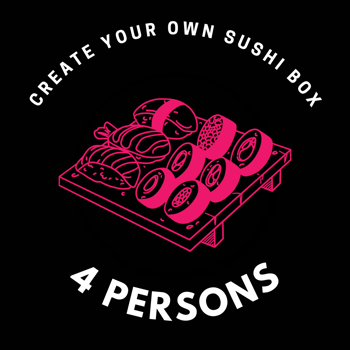 Create Your Own Sushi Box For Four Create Your Own Sushi Box For Four