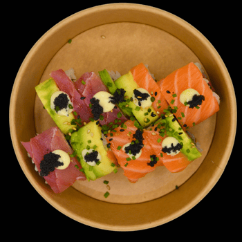 Special Rainbow Roll Special Rainbow Roll
