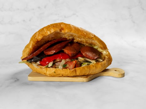 Sucuk Sandwich Sucuk Sandwich