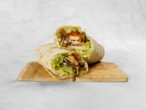 Crispy Chicken Wrap Crispy Chicken Wrap