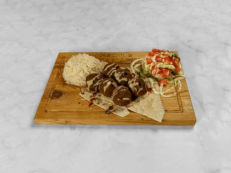 Falafel Teller Reis Falafel Teller Reis