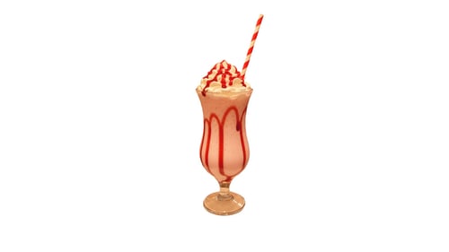 Strawberry Cream Shake