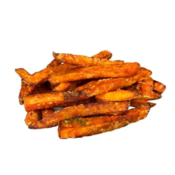 2 × Süßkartoffelpommes