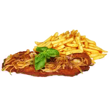 Zwiebelschnitzel