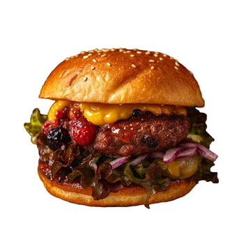 2 × Wonder Berry Burger