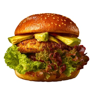 2 × Avocado Burger
