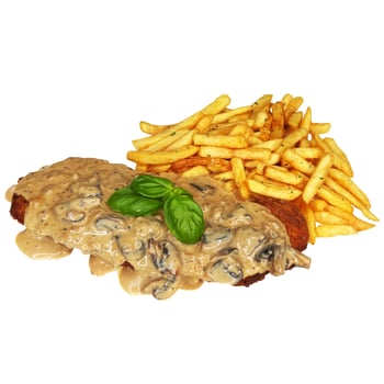 Champignon Schnitzel
