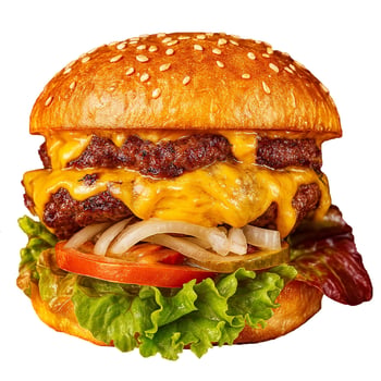 2 × Triple-Cheese-Burger (300g)