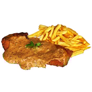 Pfefferrahm Schnitzel