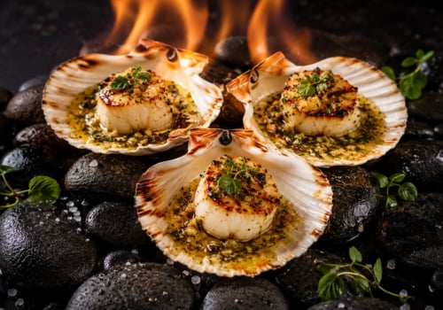 FLAMBEED SCALLOPS