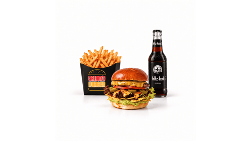 Nacho Burger Menü