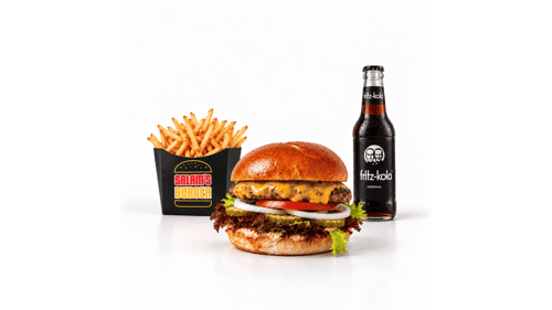 Cheeseburger Menü