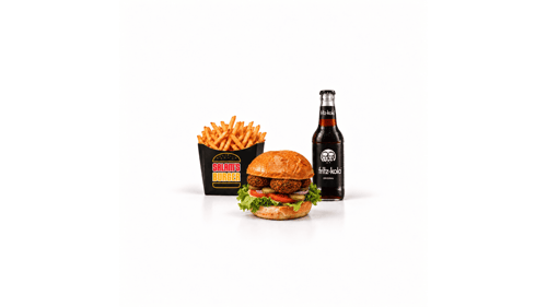 Vegan Burger Menü Vegan Burger Menü