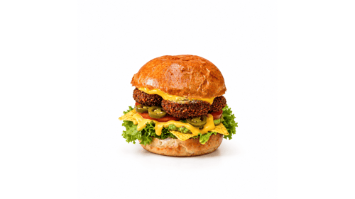 Veggie Nacho Burger Veggie Nacho Burger