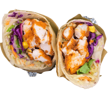 CRISPY CHICKEN TENDER WRAP