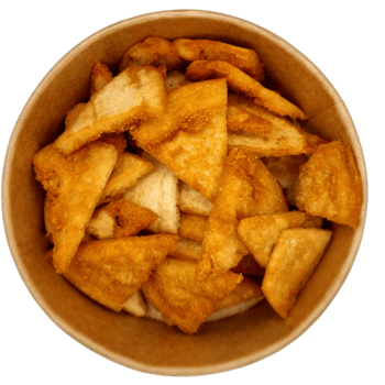 CRUNCHY PITA DIPPERS