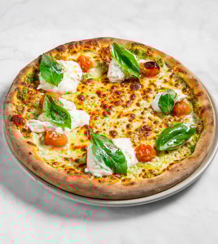Pizza Pesto Al Burata