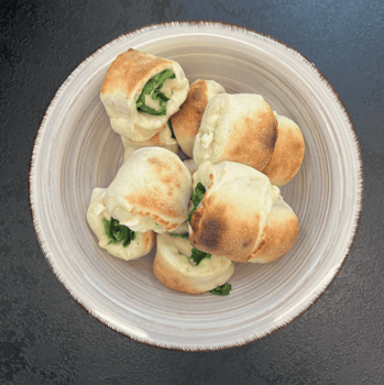 Spinat Feta Rolls