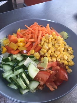 Großer Salatteller