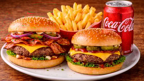 Double Standard Burger Menü