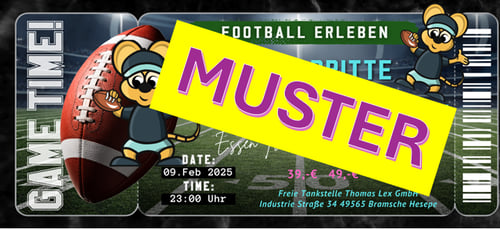 Eintrittkarte 4.Amerikanische Nacht