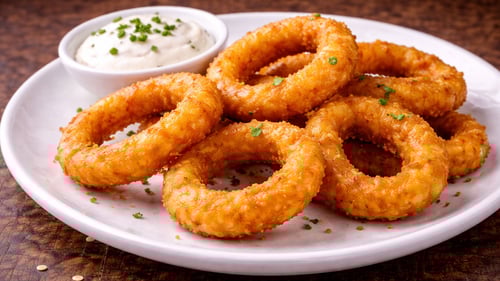 Zwiebelringe 7 Stück