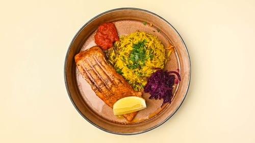 Lachsfilet